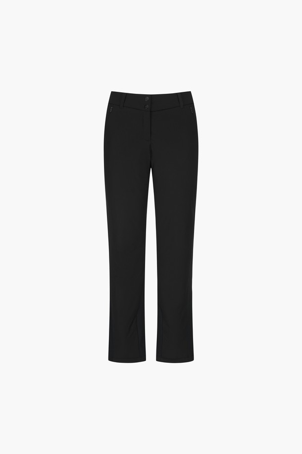 여성 밴딩 다운 스트레이트 팬츠 _BLCK GQ422LPTO5는 겨울철 골프 및 일상생활에서 스포티하게 착용 가능한 여성용 다운 팬츠입니다. 블랙과 크림 두 가지 색상으로 제공되며, 넉넉한 두께감과 긴 기장으로 따뜻함을 선사합니다. 나일론, 폴리우레탄, 거위솜털, 거위깃털을 사용하여 보온성을 높였으며, 안감은 나일론 소재입니다. 밴딩 처리된 허리와 스트레이트 핏으로 편안한 착용감을 제공합니다.
