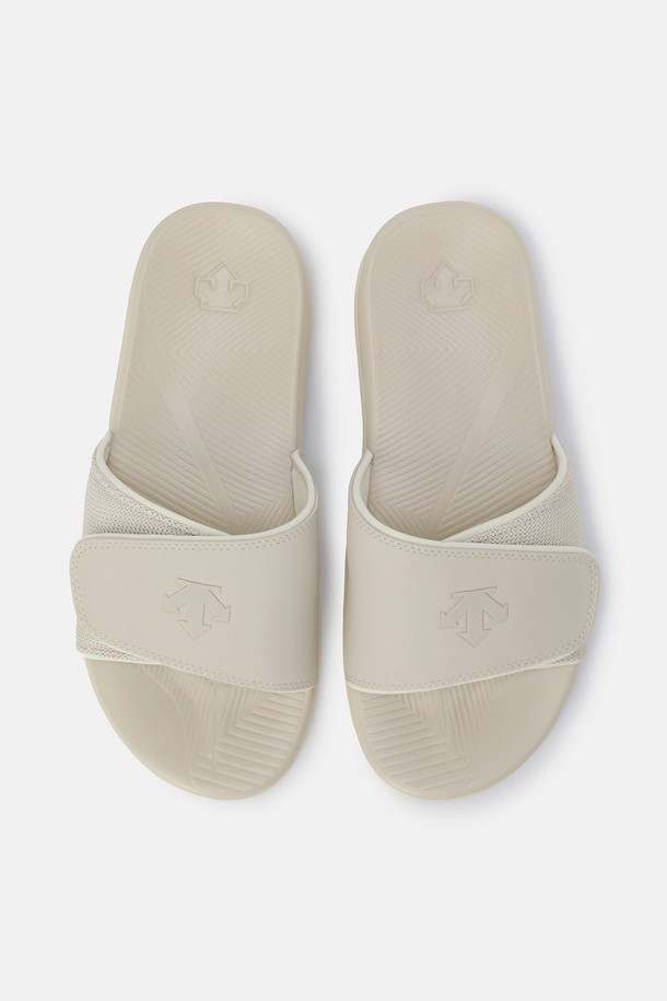 DESCENTE - 샌들 - 템퍼 슬라이드 베이지 SR123LSD12