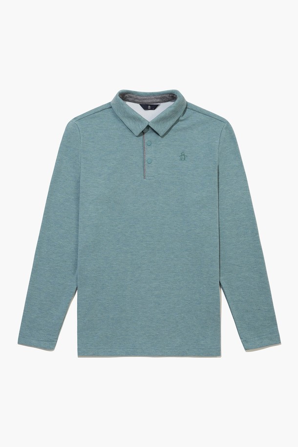 남성 투톤 멜란지 기모 카라 티셔츠 그린 MQ421MTLN2는 가을, 겨울 시즌 골프 및 일상에서 활용하기 좋은 남성용 카라 티셔츠입니다. 부드러운 촉감의 폴리에스터, 레이온, 폴리우레탄 혼방 소재에 기모 안감을 더해 보온성을 높였습니다. 멜란지 투톤 디자인과 레귤러핏으로 스포티하면서도 베이직한 스타일을 연출합니다. 긴 소매 기장과 두꺼운 두께감으로 추운 날씨에도 따뜻하게 착용할 수 있으며, 골프웨어로도 손색없는 활용도를 자랑합니다. 카라넥 디자인으로 클래식한 분위기를 더했습니다.
