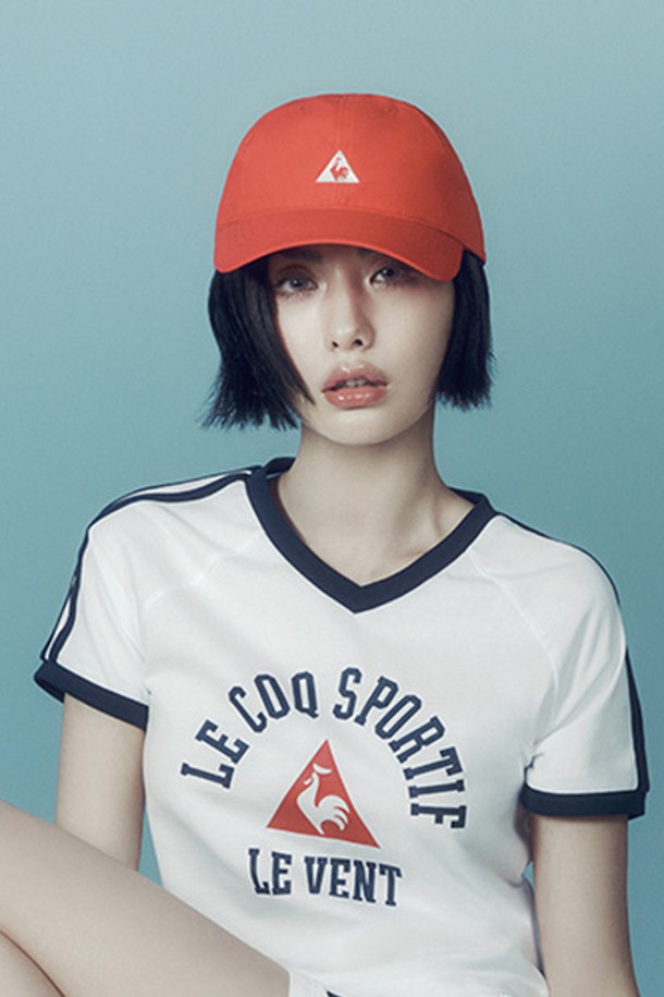 le coq sportif - 모자 - 선데이 헤리티지 경량 볼캡 - 레드(QQ123ACP33)