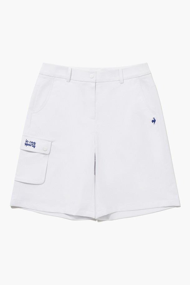 le coq sportif golf - 숏팬츠 - 여성 카고 버뮤다 숏팬츠 (GQ222LSP41)