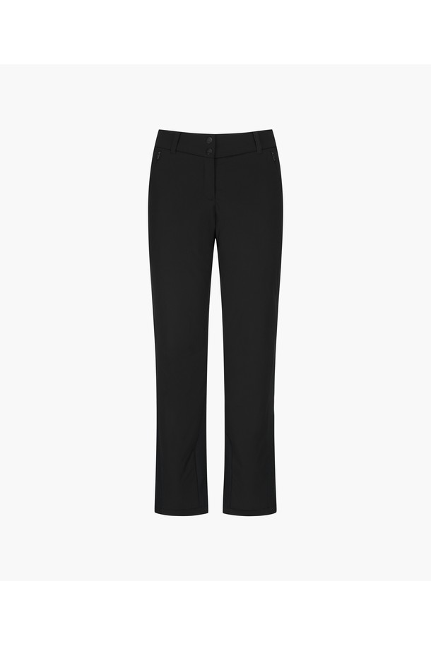 여성 밴딩 다운 스트레이트 팬츠 _BLCK GQ422LPTO5는 겨울철 골프 및 일상생활에서 스포티하게 착용 가능한 여성용 다운 팬츠입니다. 블랙과 크림 두 가지 색상으로 제공되며, 넉넉한 두께감과 긴 기장으로 따뜻함을 선사합니다. 나일론, 폴리우레탄, 거위솜털, 거위깃털을 사용하여 보온성을 높였으며, 안감은 나일론 소재입니다. 밴딩 처리된 허리와 스트레이트 핏으로 편안한 착용감을 제공합니다.
