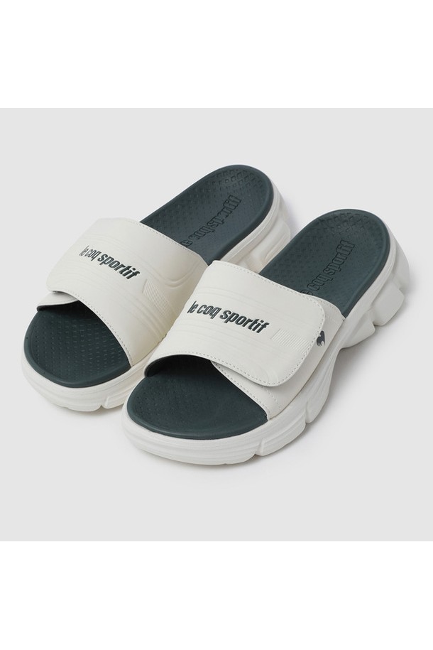 LE COQ SPORTIF - 스포츠 슈즈 - 벤쳐 슬라이드 - 베이지 QR123LSD11