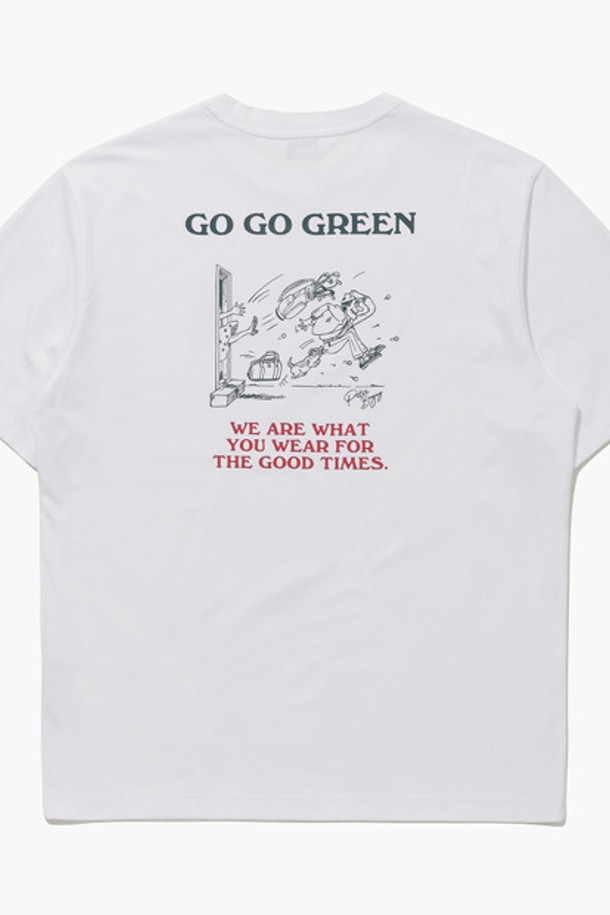 [온라인 단독] 공용 피터보기 라운드 티셔츠 화이트(MQ121PTS32)는 젊고 트렌디한 디자인의 라운드넥 반소매 티셔츠입니다. 면과 폴리에스터 혼방 소재로 제작되어 부드러운 촉감을 선사하며, 얇은 두께감으로 봄, 여름 시즌에 시원하게 착용하기 좋습니다. 레귤러핏으로 편안한 착용감을 제공하며, 캐주얼, 스포티, 미니멀 스타일을 모두 소화할 수 있습니다. 무지 디자인으로 다양한 하의와 매치하기 용이하며, 골프룩 또는 일상복으로 활용 가능합니다. 2025년 2월에 제조되었으며, 한국에서 생산되었습니다.
