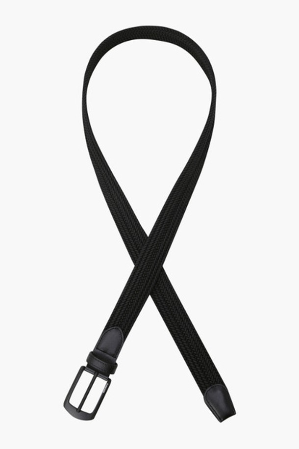 남성용 스트레치 벨트 (DQ32MFBT83)는 레이온과 소가죽 소재로 제작되어 부드러운 촉감과 내구성을 제공합니다. 골프 활동에 적합하며, 엘라스틱 밴드를 사용하여 편안한 착용감을 선사합니다. 버클 여밈 방식의 폭 3.3cm, 총길이 110cm(버클 포함) 블랙 컬러 벨트로, 구멍 없는 디자인이 특징입니다.
