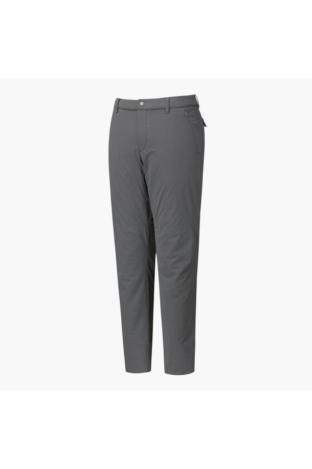 아크먼트(ACMT) 남성 하이브리드 패딩 스트레이트 팬츠 DQ42MFPTO2는 스포티한 스타일의 남성 골프룩을 위한 겨울용 긴바지입니다. 블랙과 그레이 두 가지 색상으로 출시되었으며, 핏은 스트레이트핏입니다. 가볍고 따뜻한 착용감을 제공하는 프리마로프트 충전재와 보온성을 높여주는 패딩 안감으로 제작되었습니다. 나일론, 폴리에스터, 폴리우레탄 혼방의 무지 디자인에 저지 원단 배색으로 포인트를 주어 미니멀한 멋을 더했습니다.
