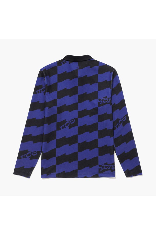 남성 플래그 폴로 긴팔 티셔츠_ULBL GQ421MTLO5는 남성용 폴로 티셔츠입니다. 봄, 가을 시즌에 골프 및 일상용으로 착용하기 좋습니다. 스포티함과 캐주얼한 무드를 동시에 연출하며, 레귤러 핏에 긴소매 기장으로 제작되었습니다. 폴리에스터와 폴리우레탄 혼방 소재로 제작되어 편안한 착용감을 제공하며, 체크 패턴과 플래그 디자인이 돋보입니다. 폴로넥 스타일로 클래식한 느낌을 더했습니다.
