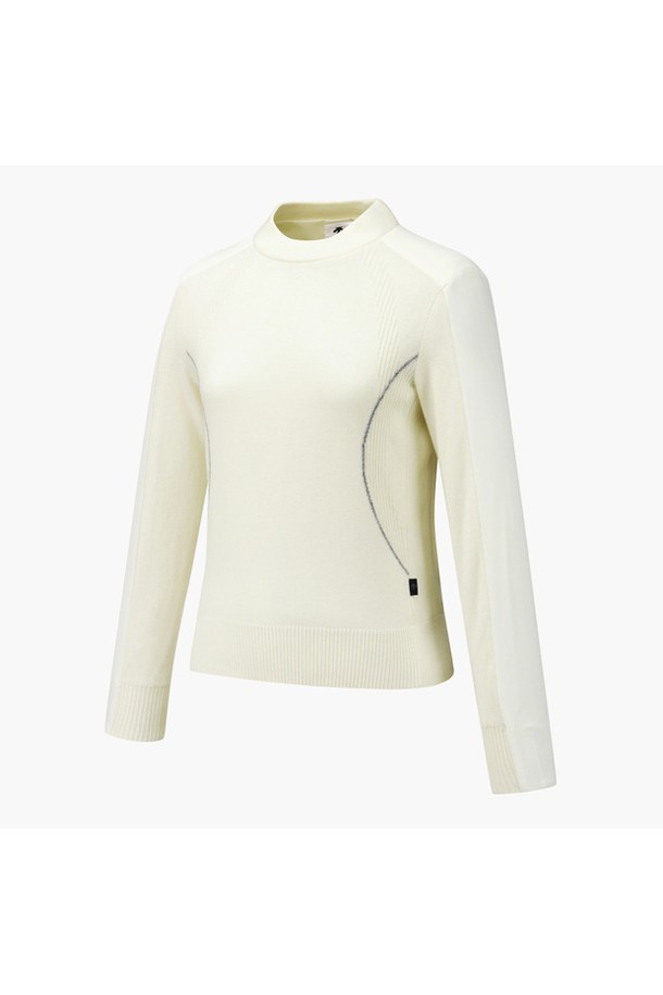 여성 하이브리드 방풍 풀오버 DQ42WFKPOK는 골프 및 일상 활동에 적합한 스포티 스타일의 겨울용 풀오버입니다. 부드러운 촉감의 울, 나일론, 폴리에스터 혼방 소재로 제작되었으며, 하이넥과 긴소매, 레귤러핏 디자인을 갖췄습니다. 무지 패턴에 방풍 안감을 적용하여 보온성을 높였으며, 하이브리드 디자인과 다른 조직 디테일로 퍼포먼스 외관을 강조했습니다. 두꺼운 두께감으로 추운 날씨에도 따뜻하게 착용할 수 있습니다.
색상은 BLKG, IVYG 두 가지로 출시되었습니다.
