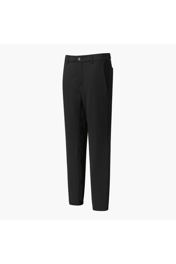 남성 씬다운 슬림핏 팬츠 DQ42MFPTO6는 겨울철 골프 및 일상생활에서 활용하기 좋은 스포티한 스타일의 긴 바지입니다. 블랙 컬러에 슬림핏 디자인으로, 경량성과 보온성을 갖춘 얇은 두께의 제품입니다. 나일론, 폴리에스터, 폴리우레탄, 레이온 등 다양한 소재를 사용하여 부드러운 촉감을 선사하며, 안감과 반조거 밴딩 디테일로 편안한 착용감을 제공합니다. 본딩 원단 믹스로 기능성을 더했으며, 미니멀한 디자인으로 다양한 골프룩에 매치하기 용이합니다.
