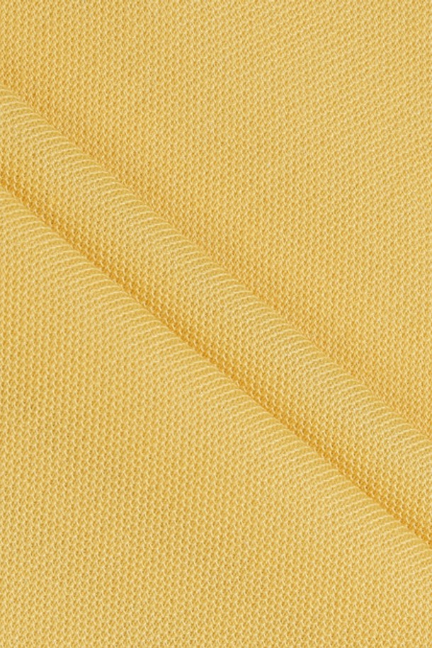 MUNSINGWEAR - 반팔 티셔츠 / 후디 - [70주년 기념] 여성 리틀 피트 폴로 티셔츠 옐로우(MQ212LTS61)
