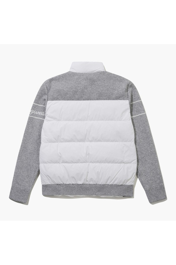 남성 다운 하이브리드 스웨터 점퍼 아이보리 MQ421MSJO1은 겨울철 보온성을 책임지는 남성용 다운 하이브리드 점퍼입니다. 스포티하면서도 캐주얼한 스타일로, 골프 및 일상생활 모두 활용 가능하며, 아이보리 및 그레이 색상으로 출시되었습니다. 두꺼운 두께감과 부드러운 촉감의 이 점퍼는 나일론, 폴리에스터, 울, 아크릴 등 다양한 소재로 제작되었으며, 하이브리드 디자인과 배색 디테일이 특징입니다. 거위솜털과 거위깃털 충전재를 사용하여 가볍고 따뜻하며, 집업 스타일로 간편하게 착용할 수 있습니다.
