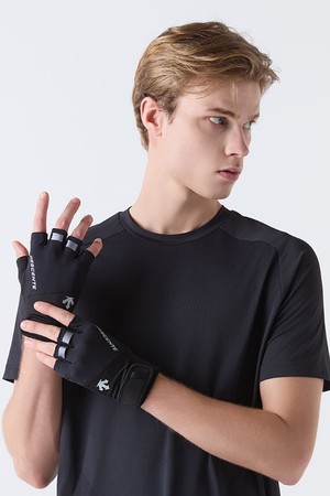 트레이닝 밴드 반장갑 블랙 SQ123TGL11