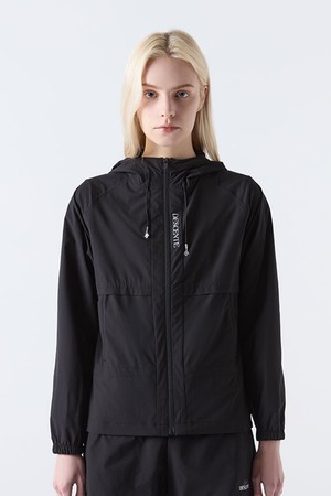 우먼스 홑겹 경량 바람막이 블랙(SQ122PWB21)