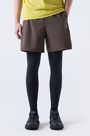 러닝 레깅스 일체형 쇼츠 브라운(SQ221RKL41)
