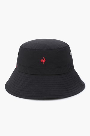 여성 콘트라스트 스트링 버킷햇 (GQ122LCP31)_BLACK-a