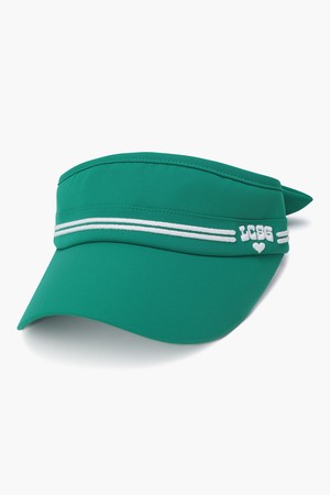 여성 더블라인 에센셜 선바이저 (GQ222LSV41)