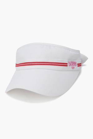 여성 더블라인 에센셜 선바이저 (GQ222LSV41)