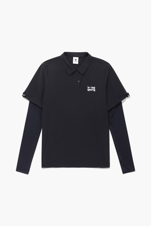 여성 반팔 우븐 레이어드 냉감 긴팔 티셔츠 (GQ122LTL31)