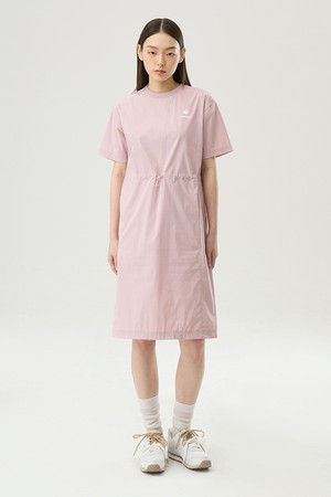 여성 씬플렉스 레귤러핏 원피스 - 핑크(QQ222LOP52)