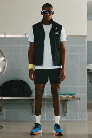 남성 르컴포트에어 2IN1 레귤러핏 3부 숏팬츠 - 네이비(QQ221EHP51)