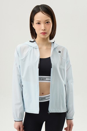 유니 르컴포트에어 레귤러핏 경량 자켓 - 블루(QQ223EJK51)