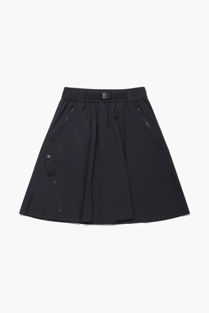 여성 우븐 플레어 롱스커트 (GQ222LSK53)