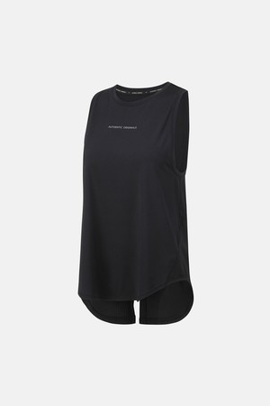 우먼스 러닝 메쉬 라인드 싱글렛 블랙(SQ222RST47)