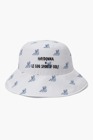 [하이다나 콜라보] 여성 프린팅 햇 (GQ222LCP63)_WHITE-a