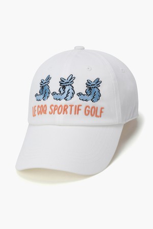 [하이다나 콜라보] 여성 볼캡 (GQ222LCP62)_WHITE-a