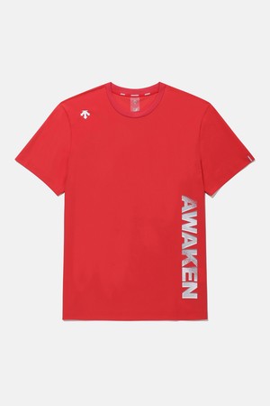 어웨이큰 쿨링 반팔 티셔츠 레드(SQ223ETS51)