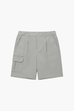 남성 원턱 아웃포켓 숏팬츠 (GQ221MSP51)