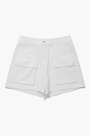 여성 썸머 포켓 숏팬츠 화이트(MQ222LSP52)