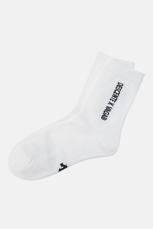 [DESCENTE X 김정윤 작가] 쿨 메쉬 크루 삭스 화이트(SQ223HSO50)