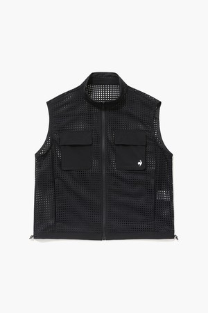 여성 우븐 메쉬 풀집업 베스트 (GQ122LWV31)