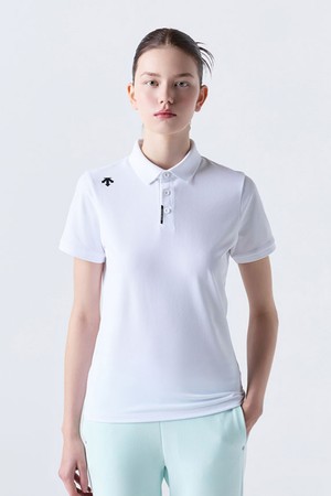 터프 폴로 반팔 티셔츠 화이트(SQ323UPS71)