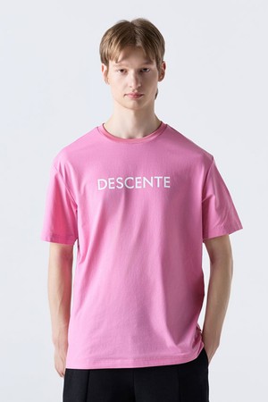 터프 워딩 반팔 티셔츠 핫핑크(SQ323UTS73)