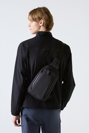 듀얼리스 슬림 슬링백 블랙(SQ323DBG70)