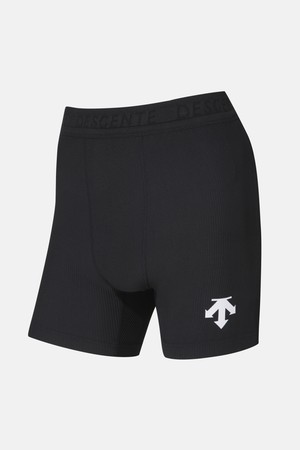 러닝 델타프로 숏 레깅스 (남성5인치/여성3.5인치) 골지 블랙(SQ323RKL79)