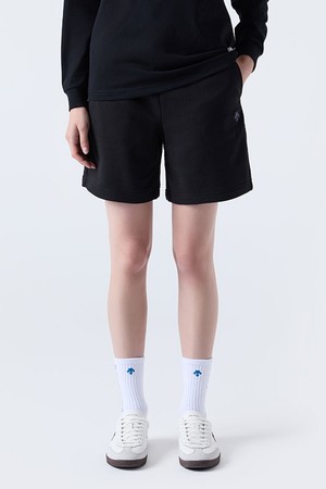 스포츠테리 니트 쇼츠 (남성9인치/여성7인치) 블랙(SQ323UKH71)