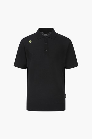 남성 홀인원팩 카라 반팔 스웨터 (DQ32MFKP7A)