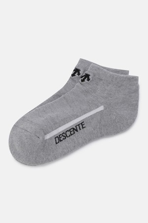 로고 스니커즈 삭스 그레이(SQ323USO73)