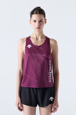 [홍태준 착용] 러닝 델타프로 싱글렛 버건디(SQ323RST77)