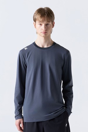 터프 긴팔 티셔츠 차콜 그레이(SQ323UTL72)