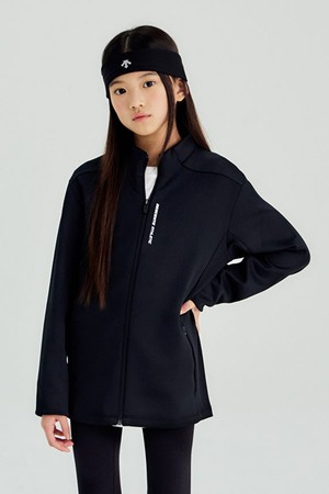 영애슬릿 트레이닝 플리스 자켓 블랙(SQ32JTFT71)