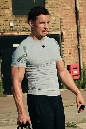 트레이닝 논슬립 베이스레이어 그레이(SQ321TTS81)