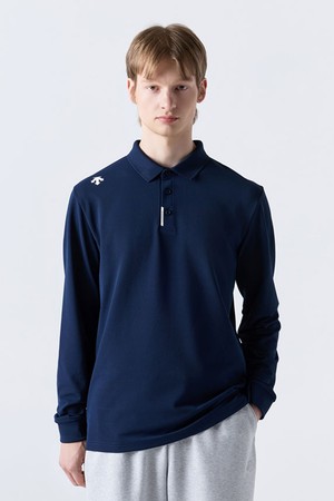 터프 긴팔 폴로 티셔츠 네이비(SQ323UPL81)