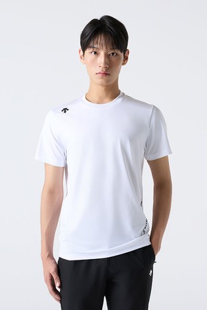 트레이닝 반팔 티셔츠 화이트(SQ323TTS73)