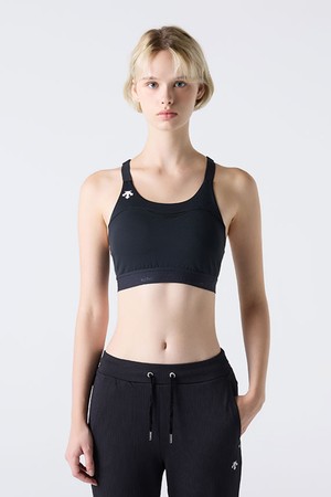 우먼스 러닝 하이서포트 브라탑 블랙(SQ322RBR71)
