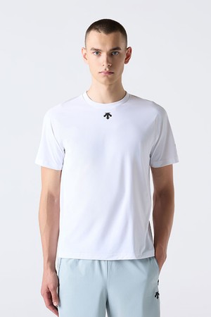 트레이닝 반팔 티셔츠 화이트(SQ321TTS82)