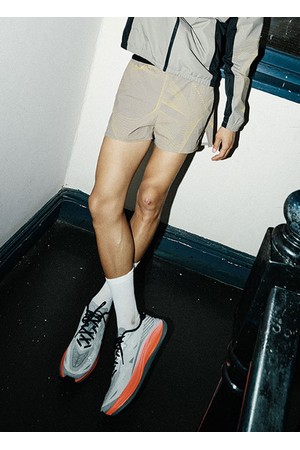 [홍태준 착용] 러닝 브리프 라인드 3인치 쇼츠 옐로우(SQ321RHP73)